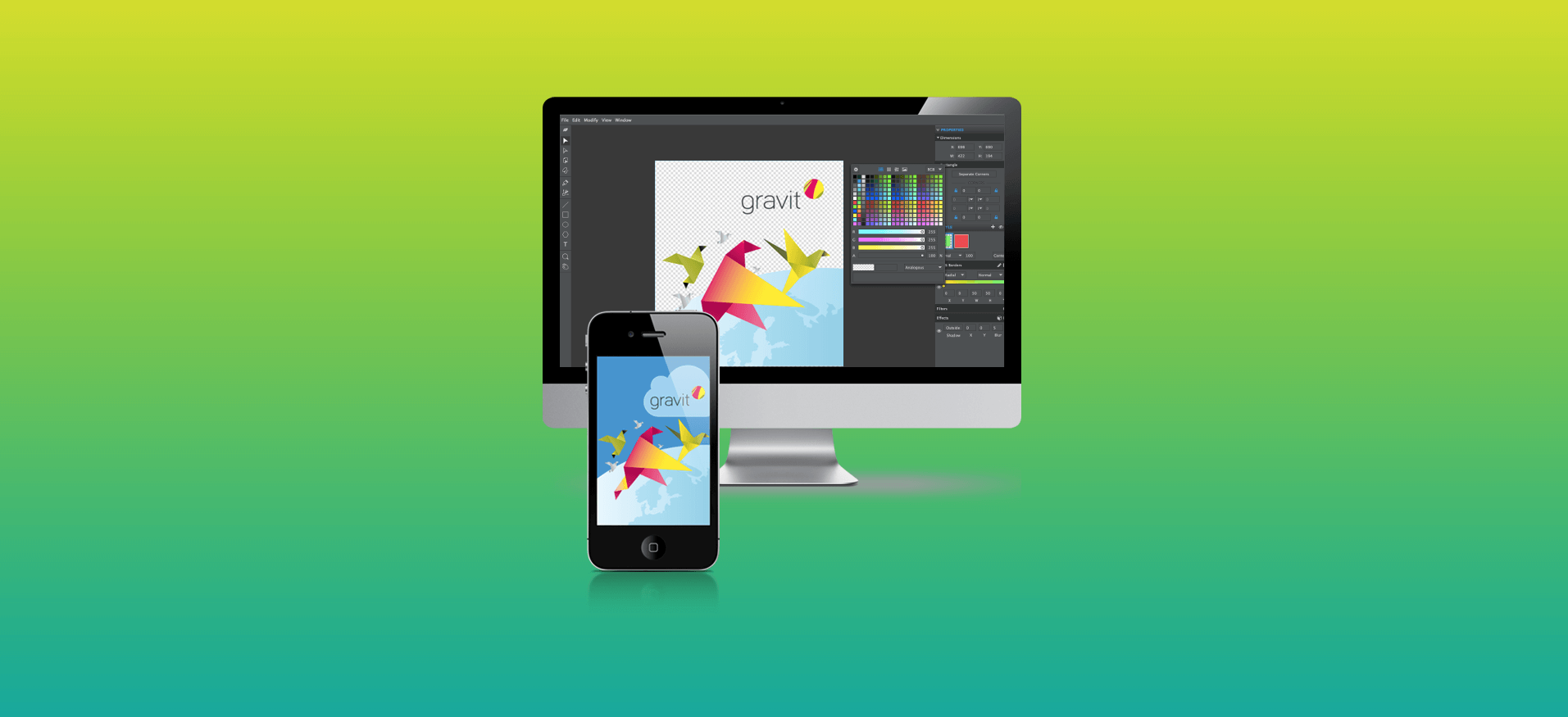 Gravit : un outil gratuit en ligne pour travailler vos images