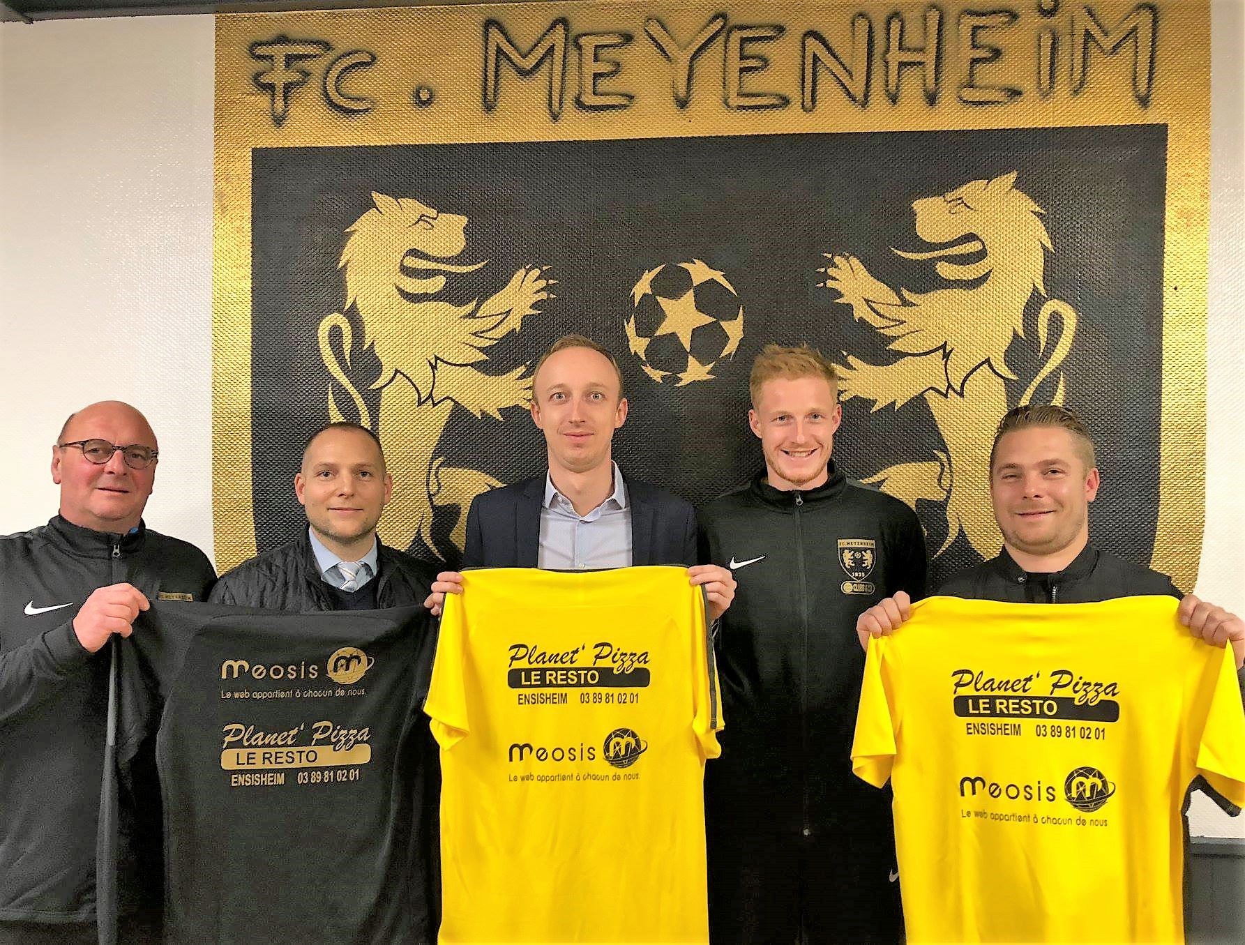 Meosis sponsor du Football Club de Meyenheim